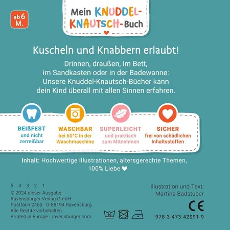 Ravensburger Mein Knuddel-Knautsch-Buch: Gute Nacht, alles schläft!