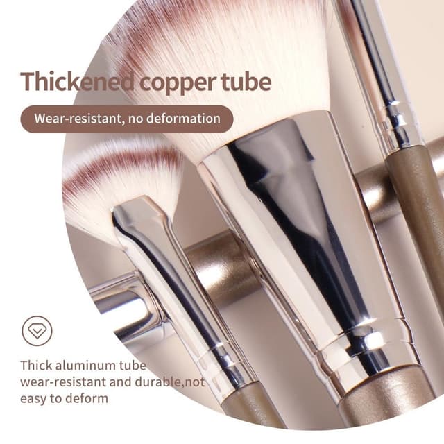 20 fiber øjenskygge børste Basic Blusher Eyebrow Makeup Makeup