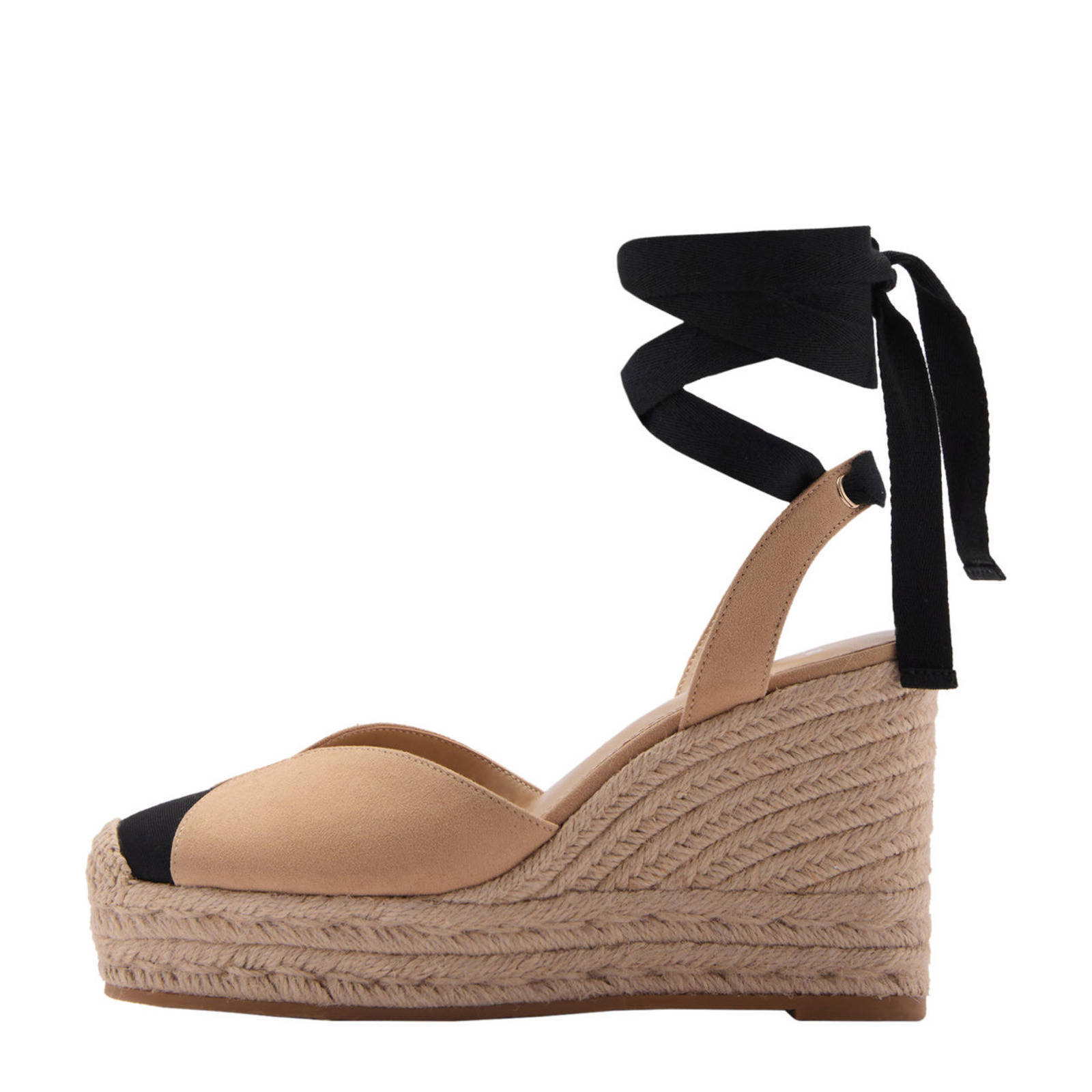 Mango espadrilles beige/zwart