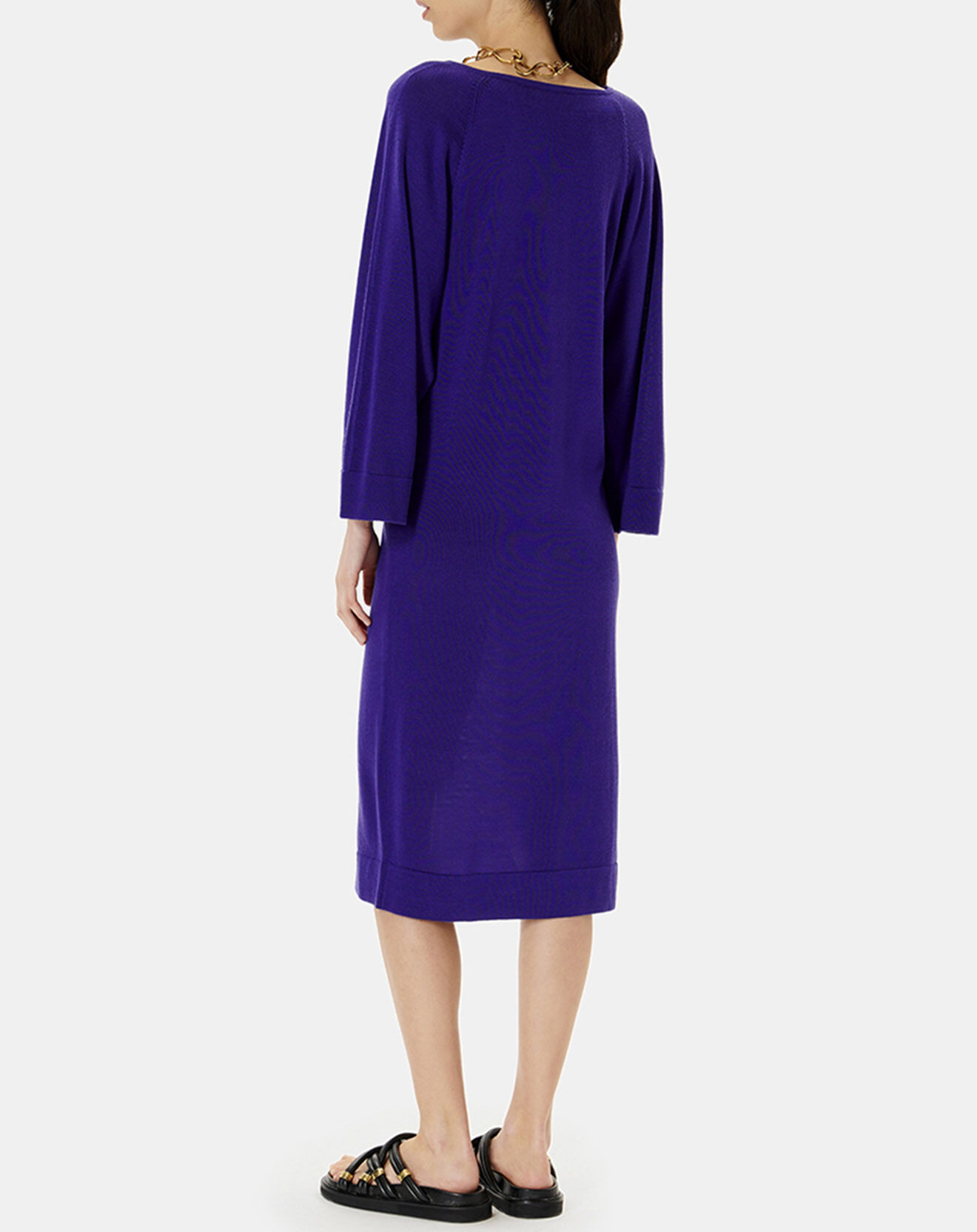 Zapa Robe en Laine mélangée Rhea violette
