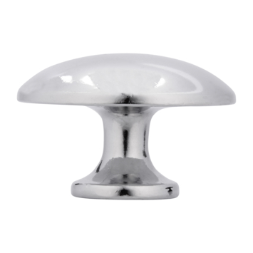 Knop Sophia chroom glans 35mm