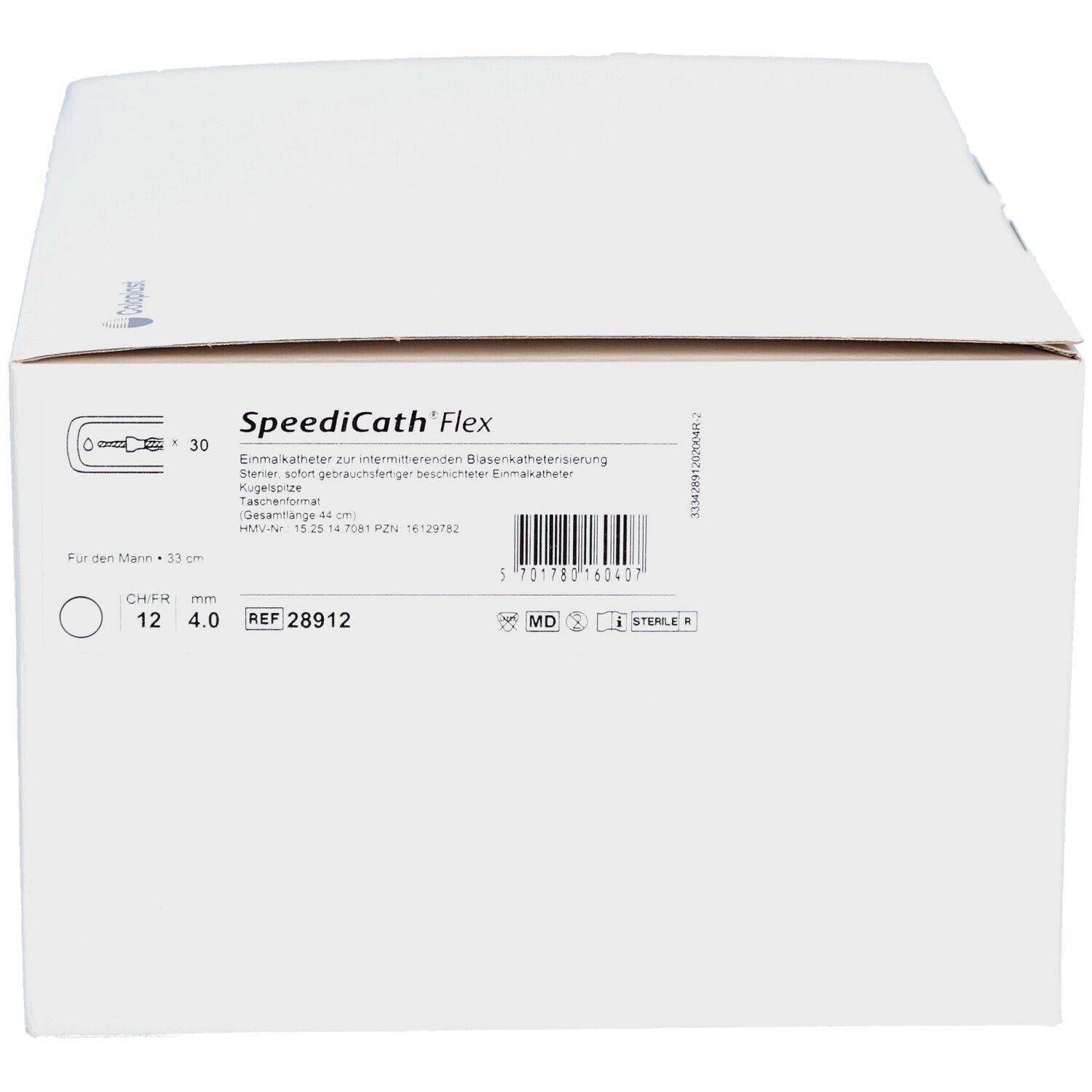 Coloplast SpeediCath Flex Einmalkatheter für Männer 44cm CH 12