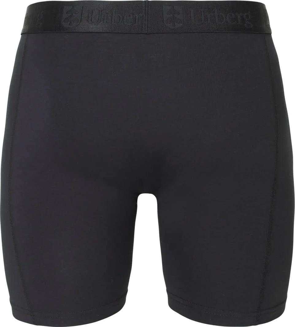 Urberg Bamboo Boxers Long Leg 7-Pack Men Black Beauty