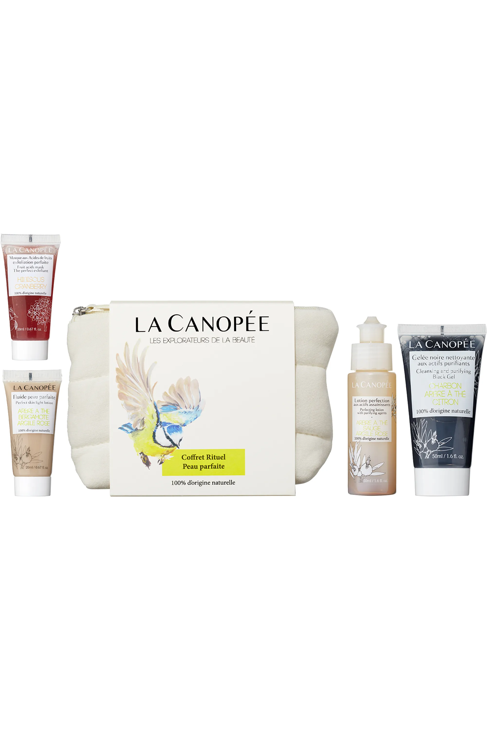 La Canopée Coffret Trousse Rituel Peau Parfaite
