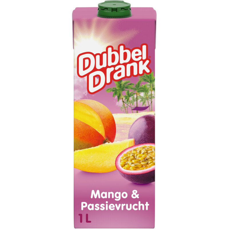DubbelDrank Mango & passievrucht