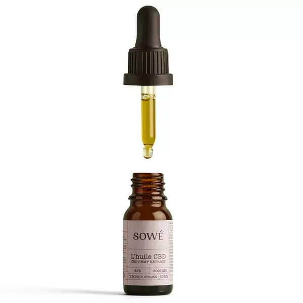Óleo de CBD Sowé Organic de amplo espectro e potência extra, 30%, 10ml