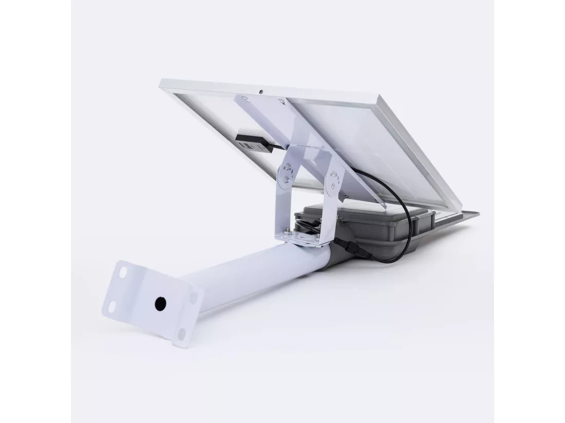 Lampadaire LED Solaire 4200 lm 140 lm/W Naxus 3000K Blanc chaud