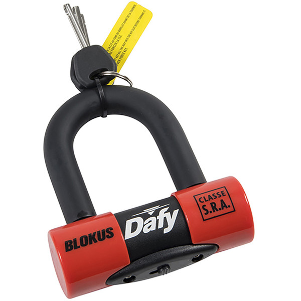 Dafy Moto - Antivol U Blokus Mini + 1 cordon de rappel - SRA