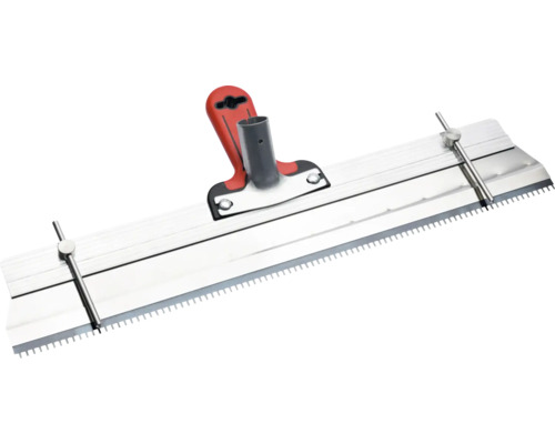Getande oppervlakteschraper TKB R2 560 mm in hoogte verstelbaar met steelhouder 28 mm