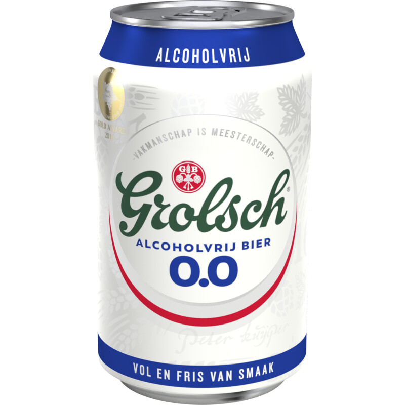 Grolsch 0.0% Alcoholvrij bier