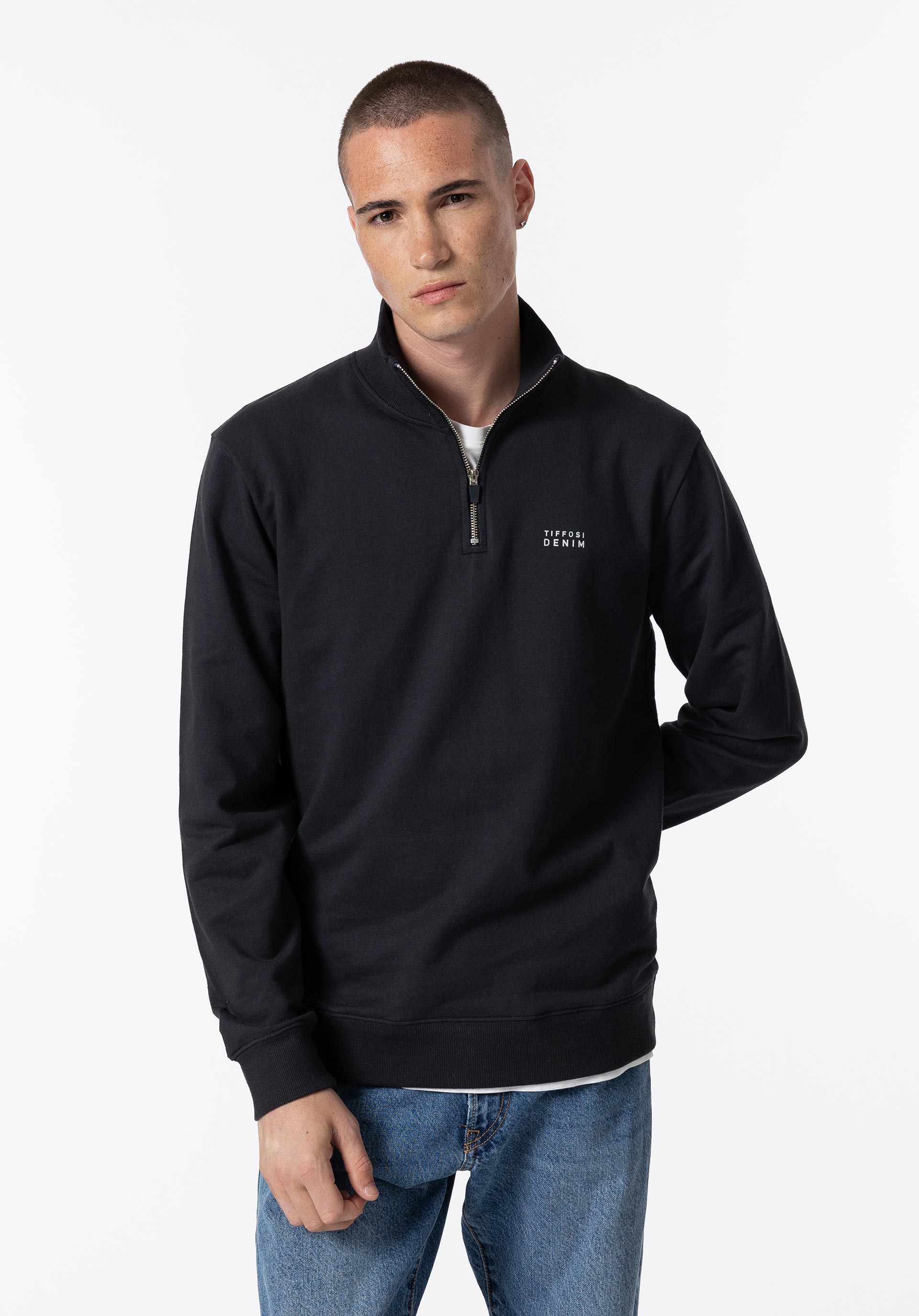 Sweatshirt com Fecho