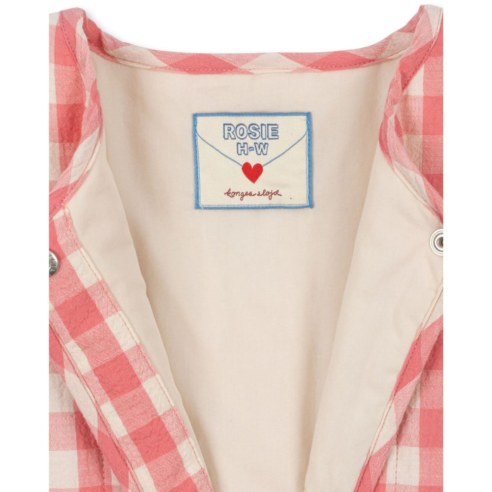 Køb Konges Sløjd Peach Blossom Check RHW X KS Bella Jakke