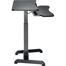 Poste de travail PC assis/debout électrique L 80 x P 62.7 cm