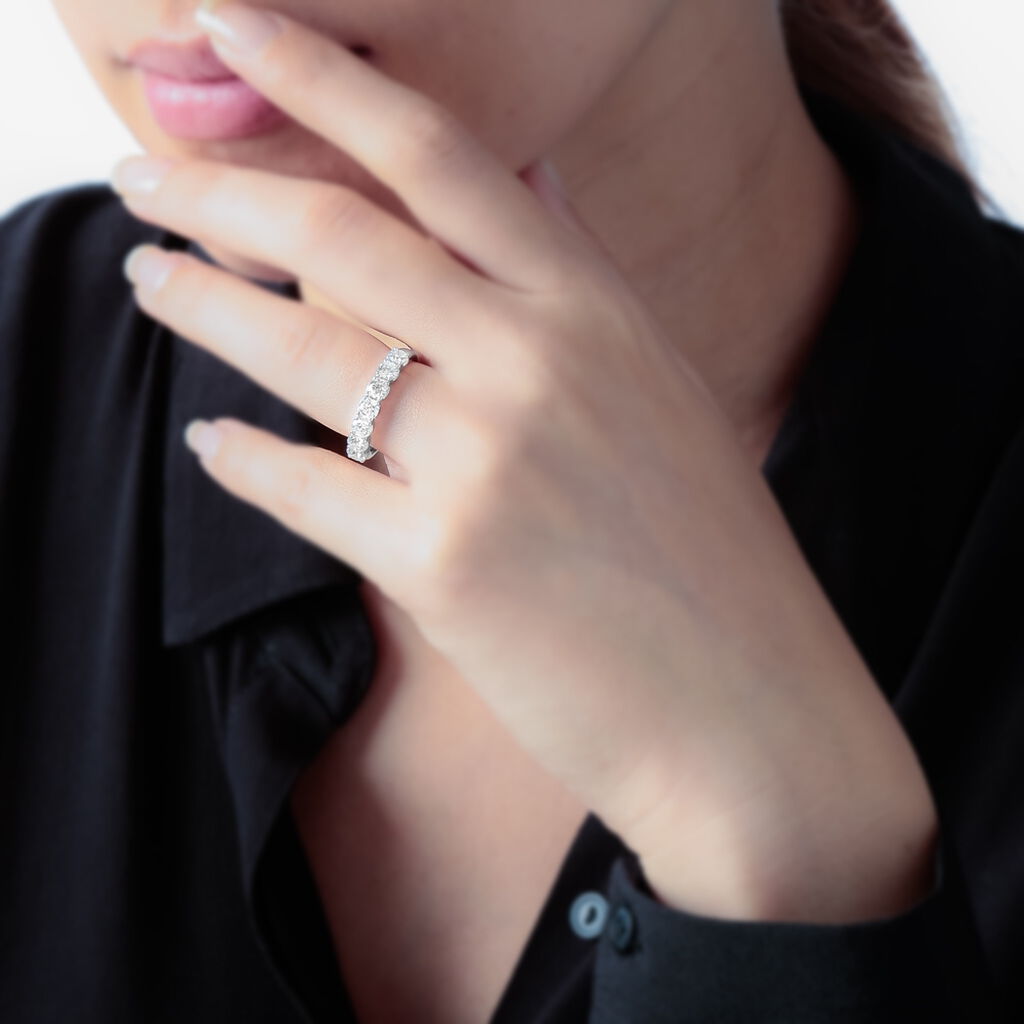 Alliance Eloise Or Blanc Diamant