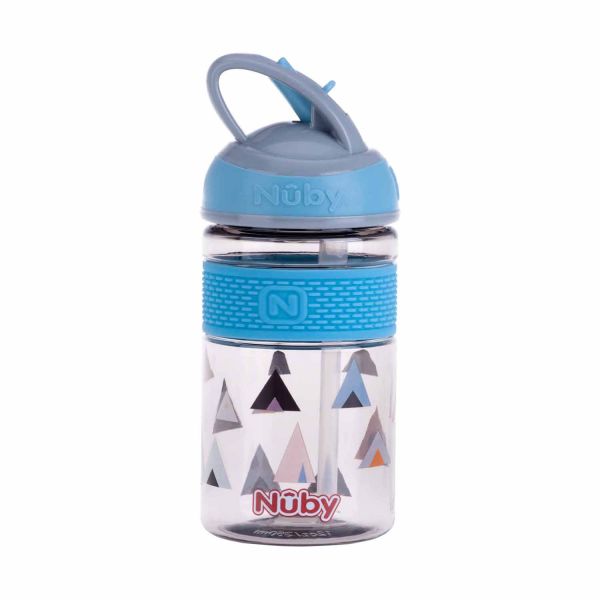 Nuby 2-in-1 drinkbeker Blauw / Grijs