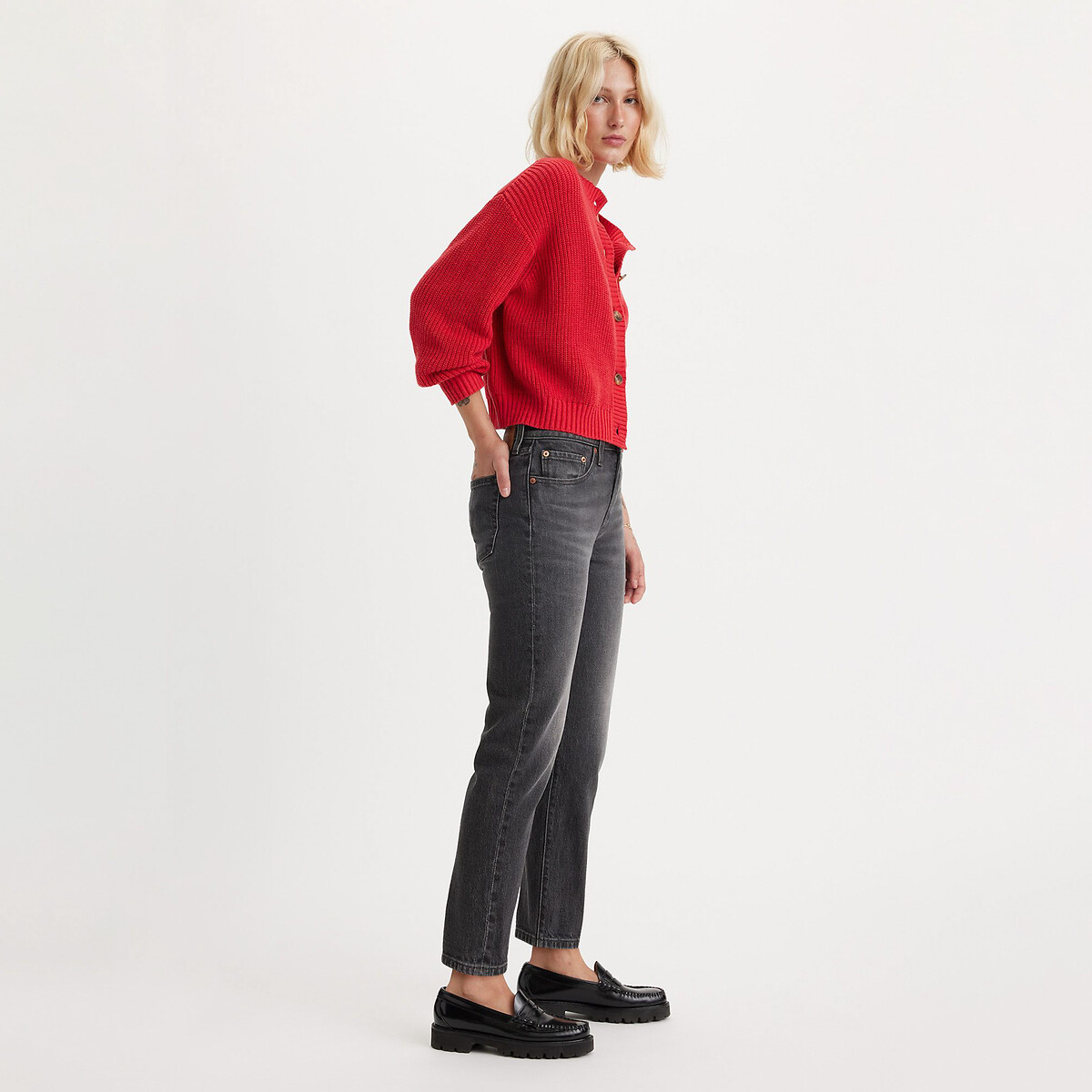 Calça Jeans 501® Cropped da Levi's