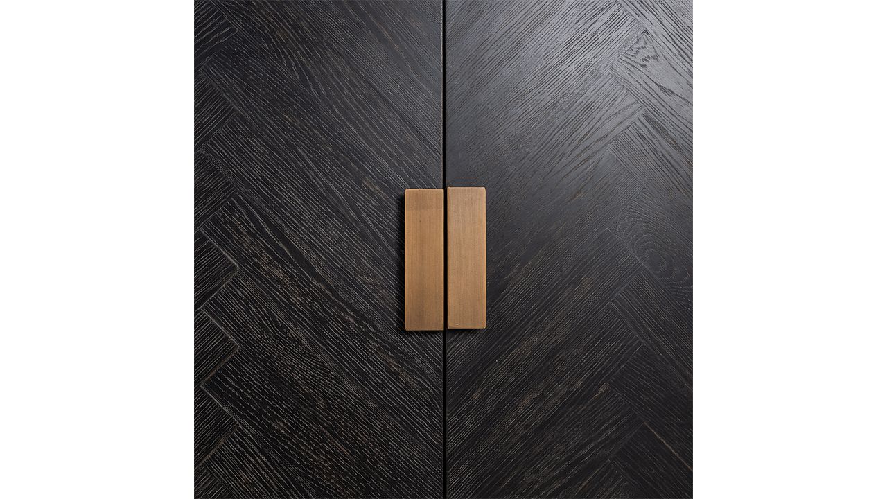 Dressoir 210693 Blackbone Brass B225 x D45 x H91 cm