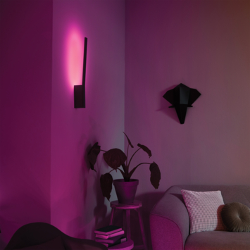 Philips Hue liane 12wwandlamp zwart