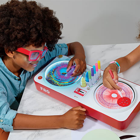 FAO Schwarz Spiralkunst maskine med 3D og lys