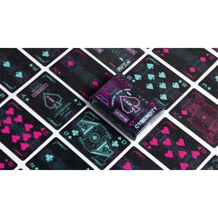 Bicycle® Kartenspiel Cyberpunk Cyber City