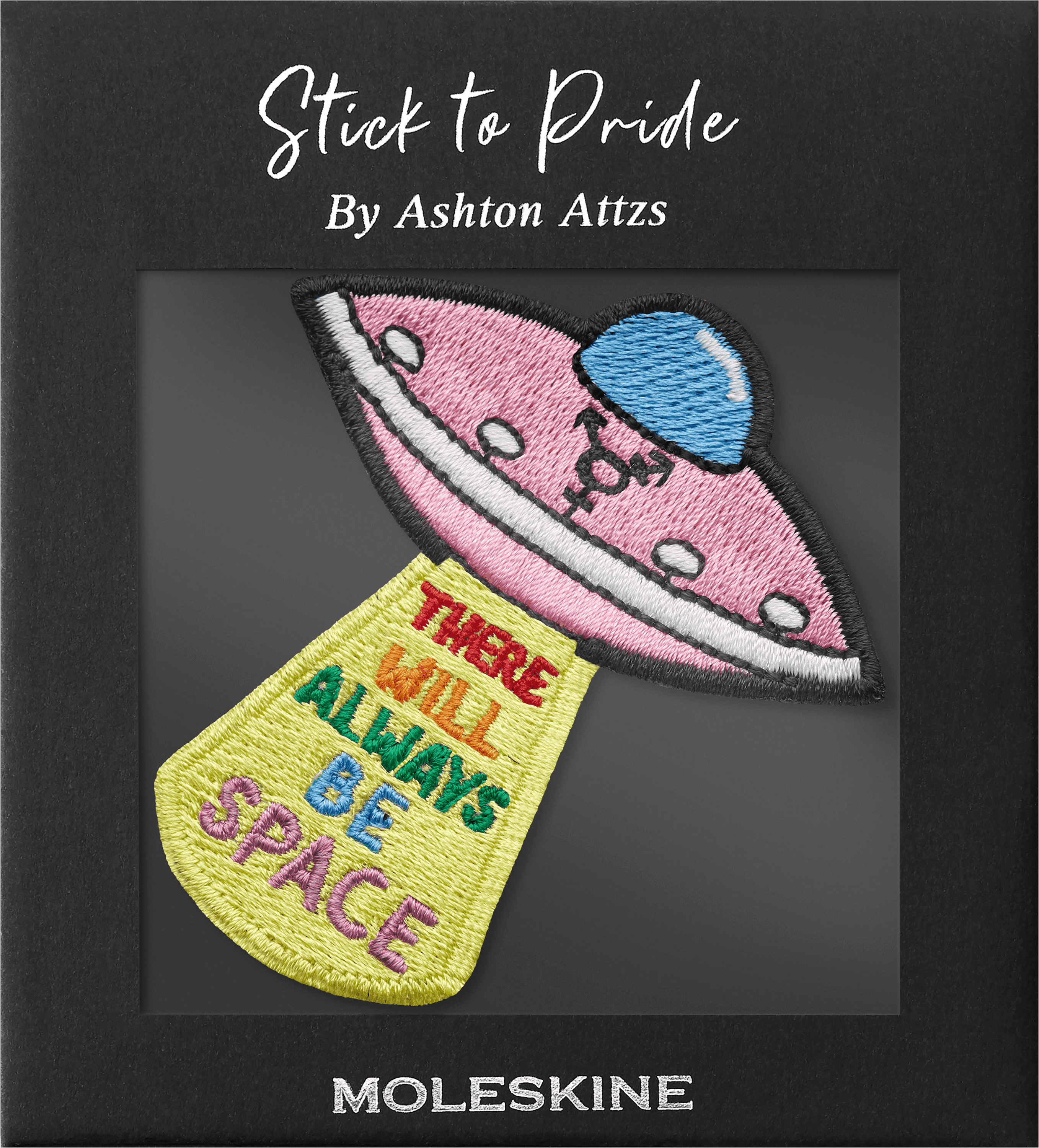Stick-on Patch by Ashton Attzs Stick to Pride, There Will Always Be Space