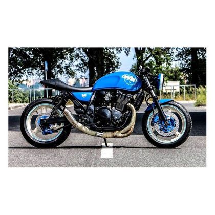 Silencieux Brazoline moto race adaptable Universel - Gris