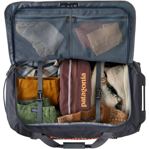 Bagagerie de voyage PATAGONIA BLACK HOLE WHEELED DUFFEL 70L SMOLDER BLUE