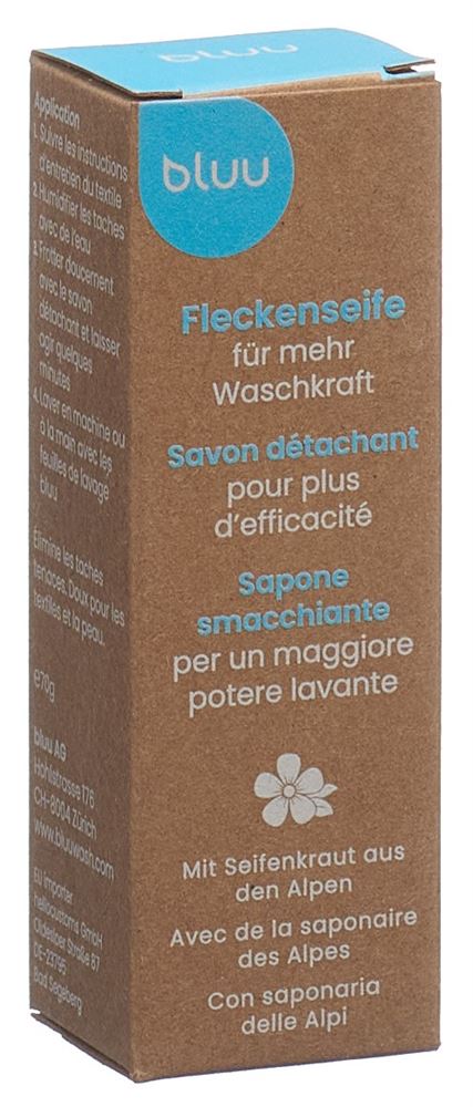 BLUU Fleckenseife fest 70 g