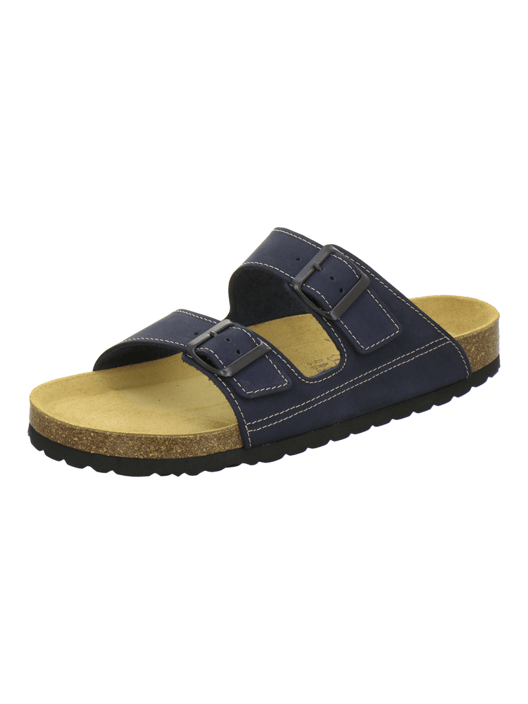 Sandalen Herren Leder blau