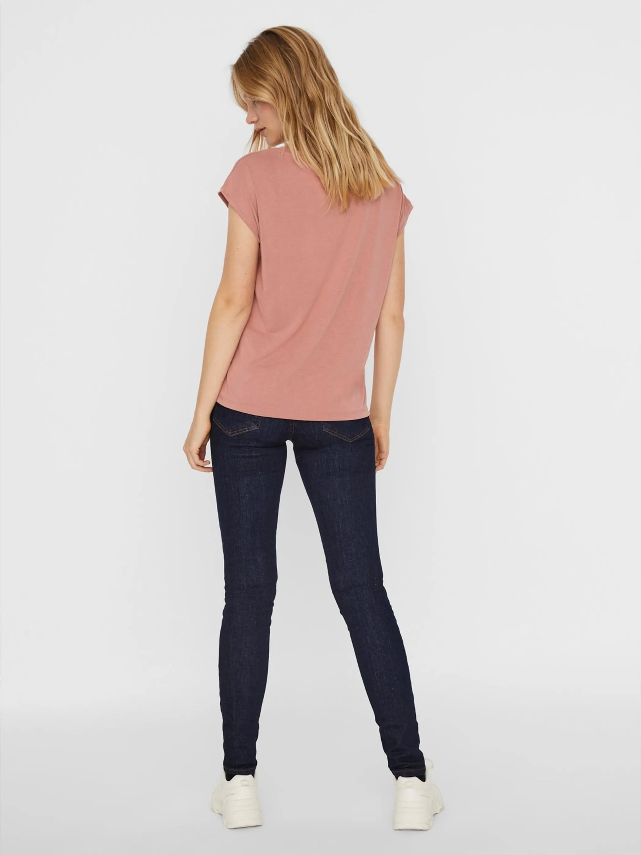 Vero ModaVMFILLI SS V-NECK TEE T-Shirt