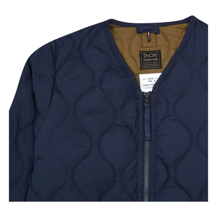 Taion Veste Matelassée Military | Bleu marine