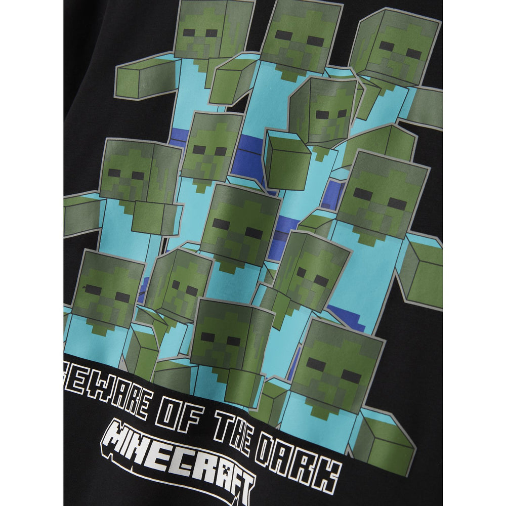 Køb Name It Black Nkmsumba Minecraft Ss Nreg Top Box Bfu