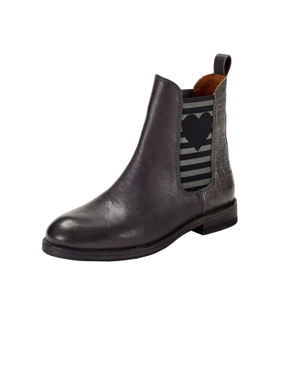 CHELSEA BOOT AMY MIT STREIFEN UND HERZ