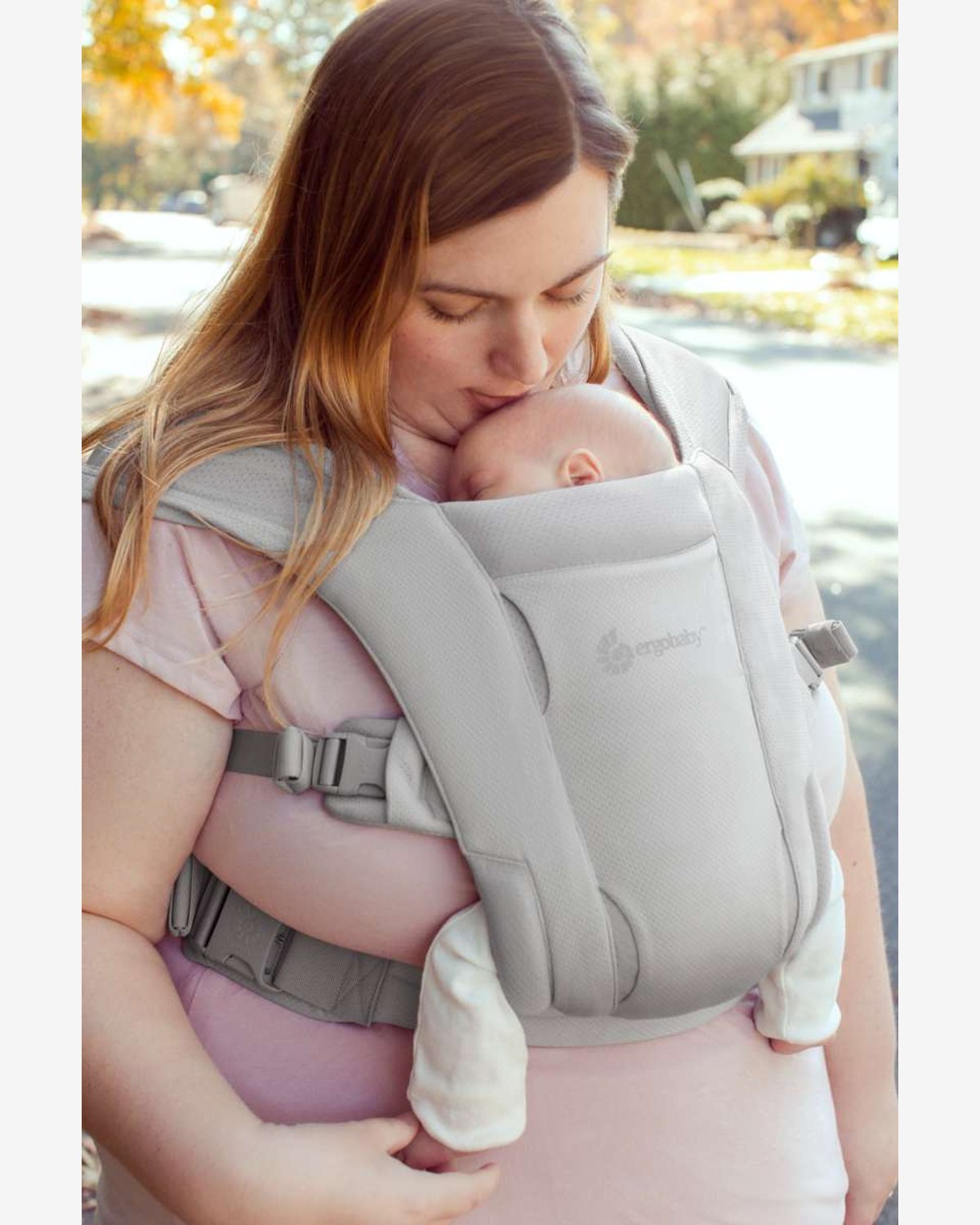 Embrace Bæresele Nyfødt – Air Mesh | Frontbæring Baby 0-1år