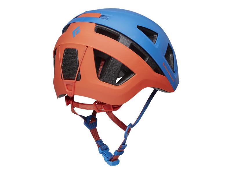 Black Diamond Kletterhelm Capitan Ultra Blue-Persimmon Kinder-Kletterhelm