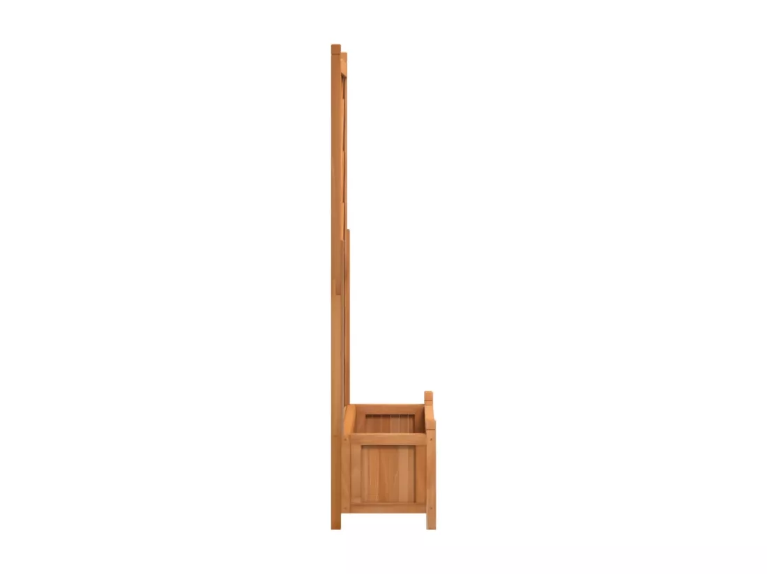 Jardinière bac lit surélevé bois marron 75 x 35 x 150 cm 02_0038331