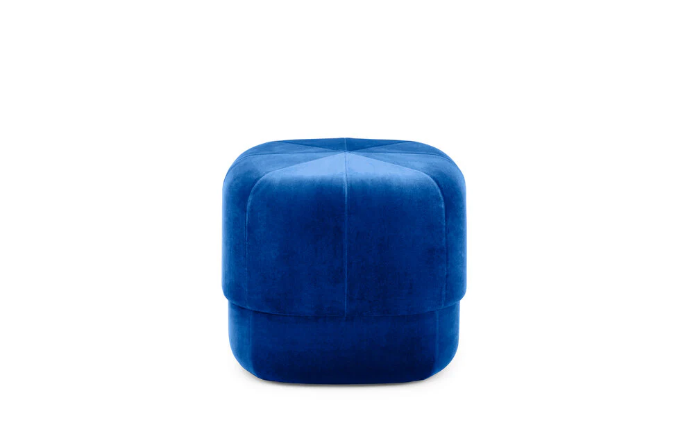 Normann Copenhagen  Circus puf, lille, Electric Blue - 40x46x46 cm