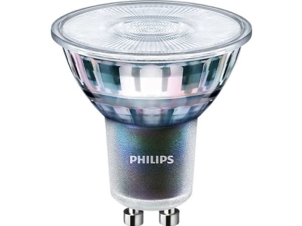 Philips MASTER LEDspot ExpertColor MV - LED-pære for søkelys - form: PAR16 - GU10 - 5.5 W (ekvivalent 50 W) - klasse G - varmt hvitt lys - 2700 K