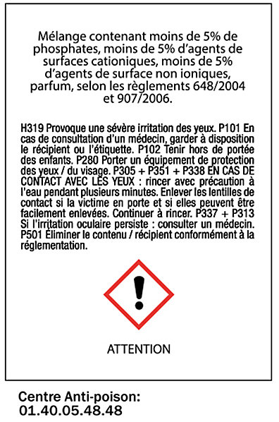 Substitut de trichloréthylène tissus Diall 1L