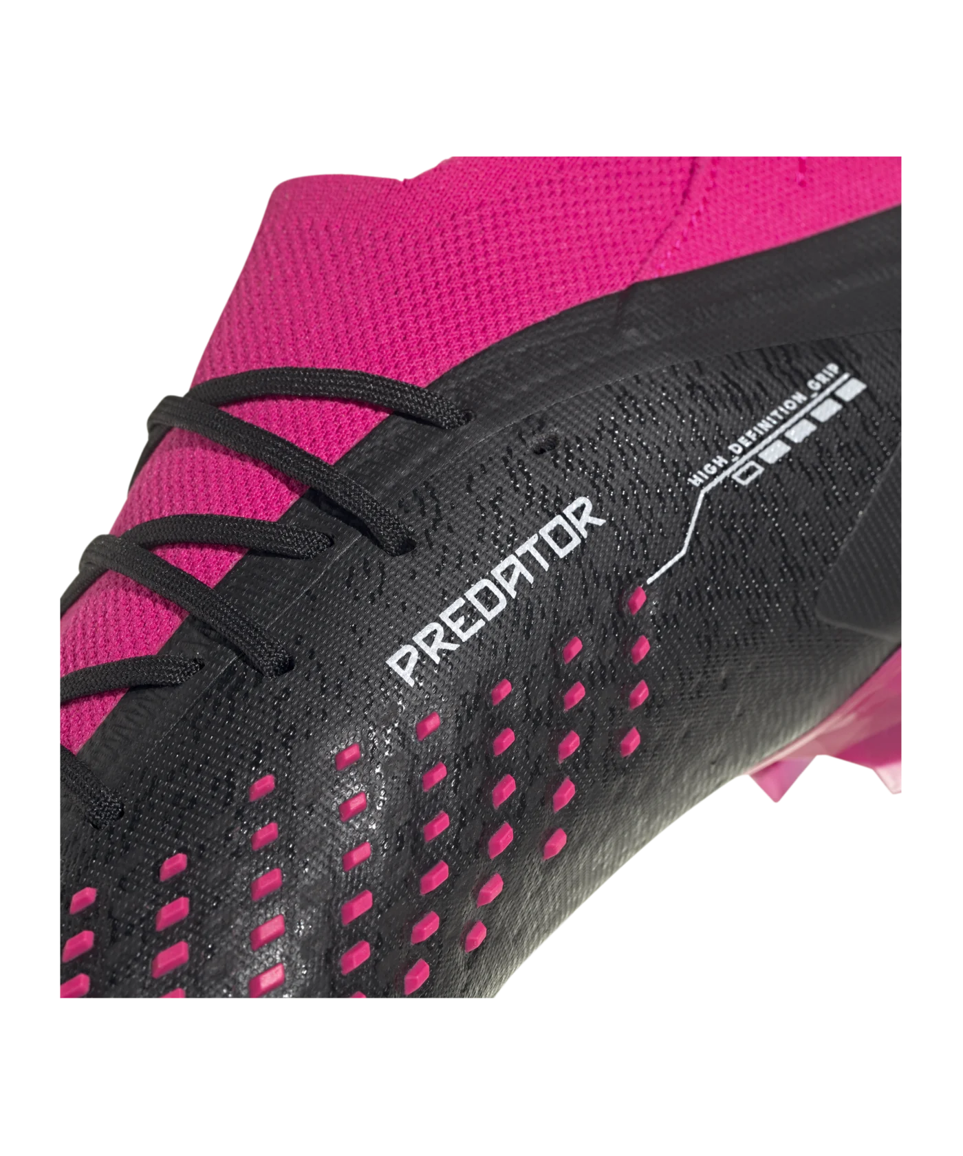 adidas Predator Accuracy.1 SG Own Your Football Schwarz Weiss Pink