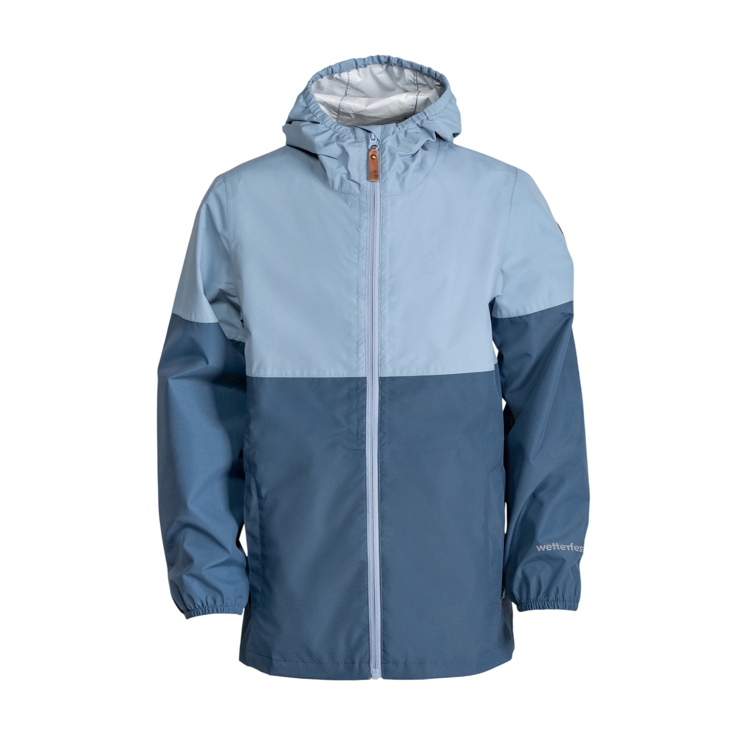 Kinder Regenjacke Travellight faded denim