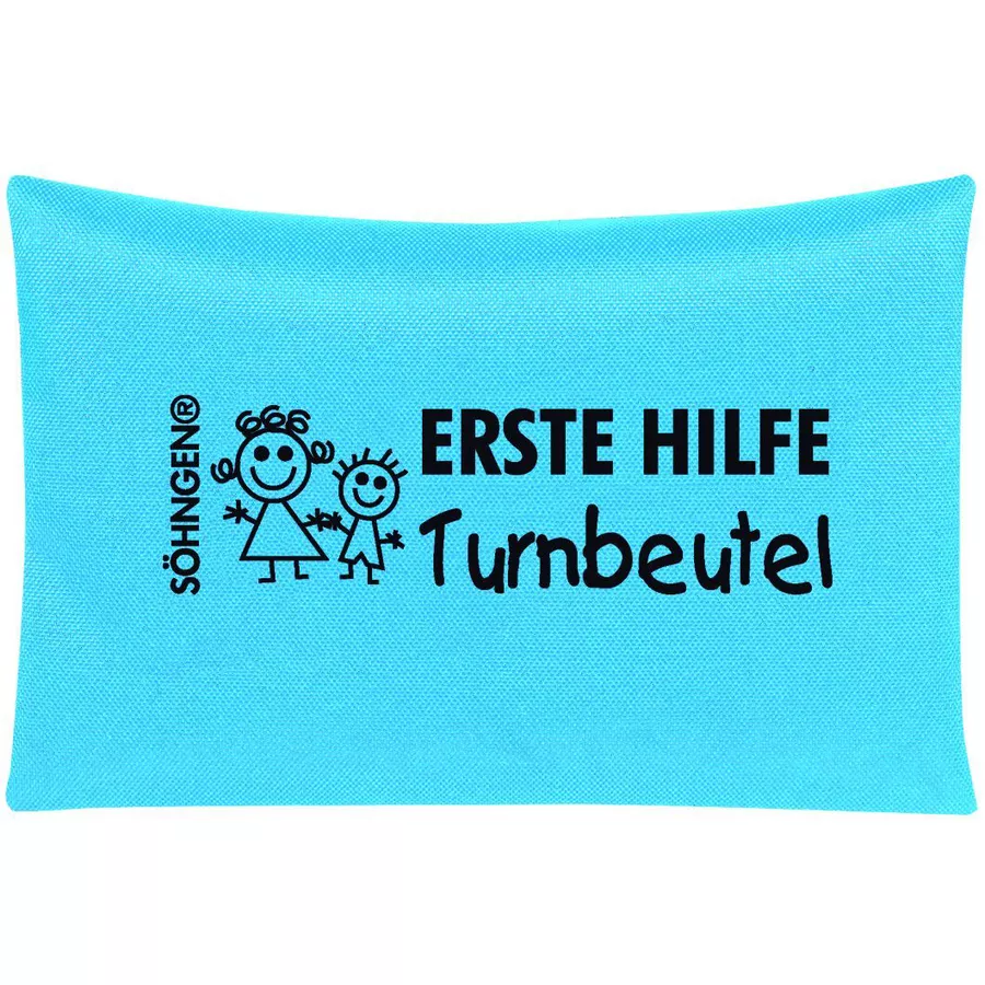 W. Söhngen GmbH Erste-Hilfe JUNIOR-Sets für Kinder Turnbeutel Verband-Set Sport Blau Blau