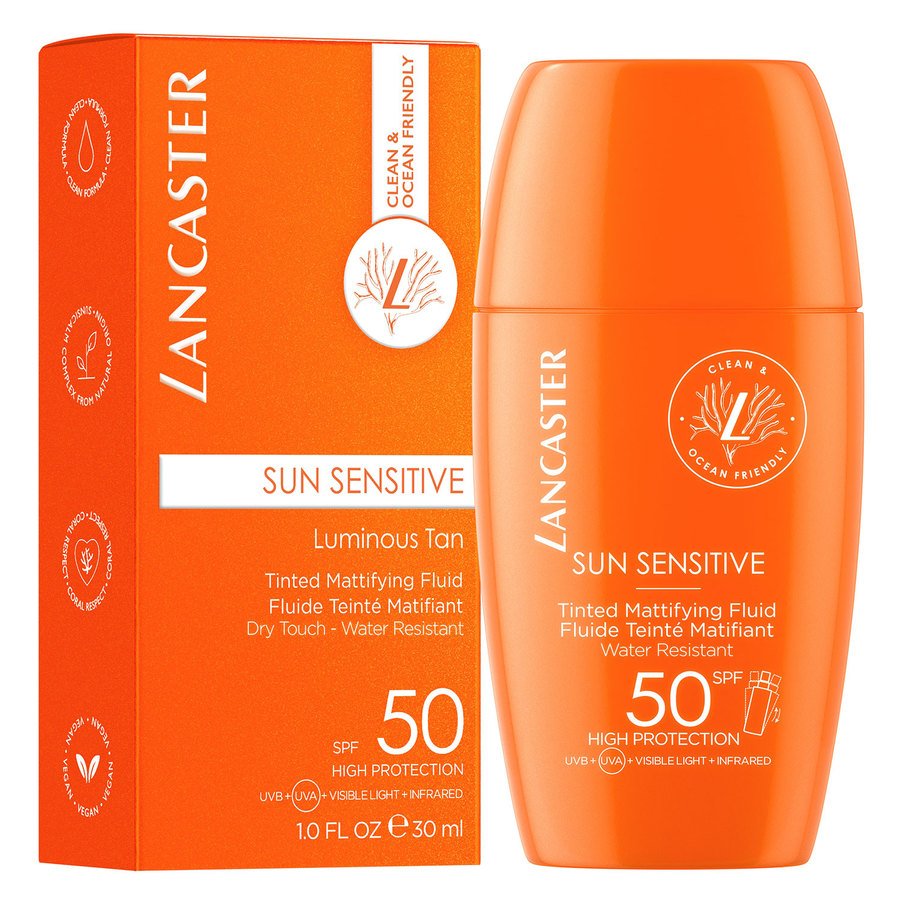 Lancaster Sun Sensitive Tinted Mattifying Fluid SPF50 30ml