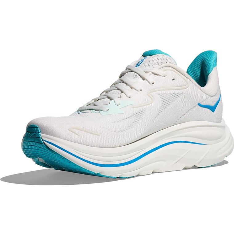 Hoka M Clifton 10 White/Skyward Blue
