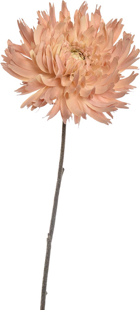 Jasaco PURE kunstbloem Christant spider oranje roze 56 cm