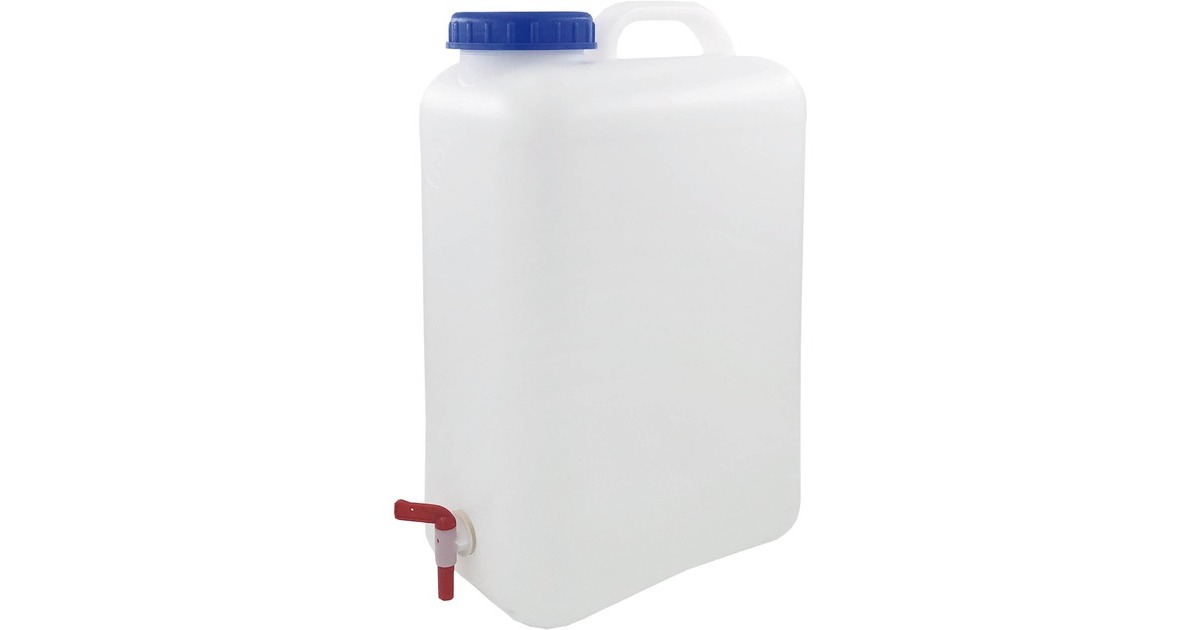 High PeakWatertank  (Transparant/blauw, 19 l)