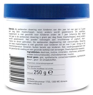 Orthica Vitamin Poeder 250GR