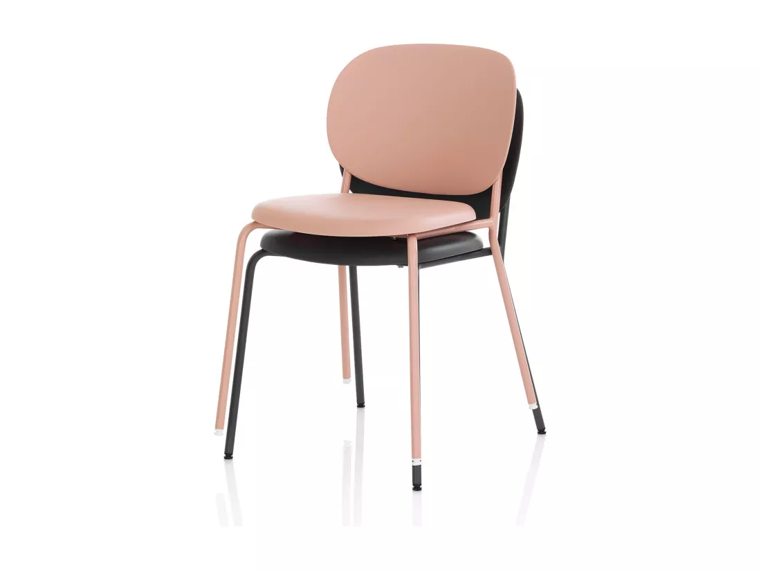 Set de 4 Chaises DEB rose