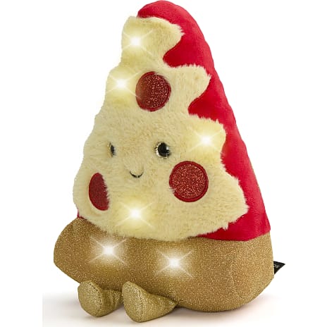 Fao Schwarz plys pizza med lyd og lys