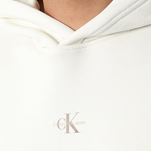 Sweat Capuche Micro Monologo 2535 Beige